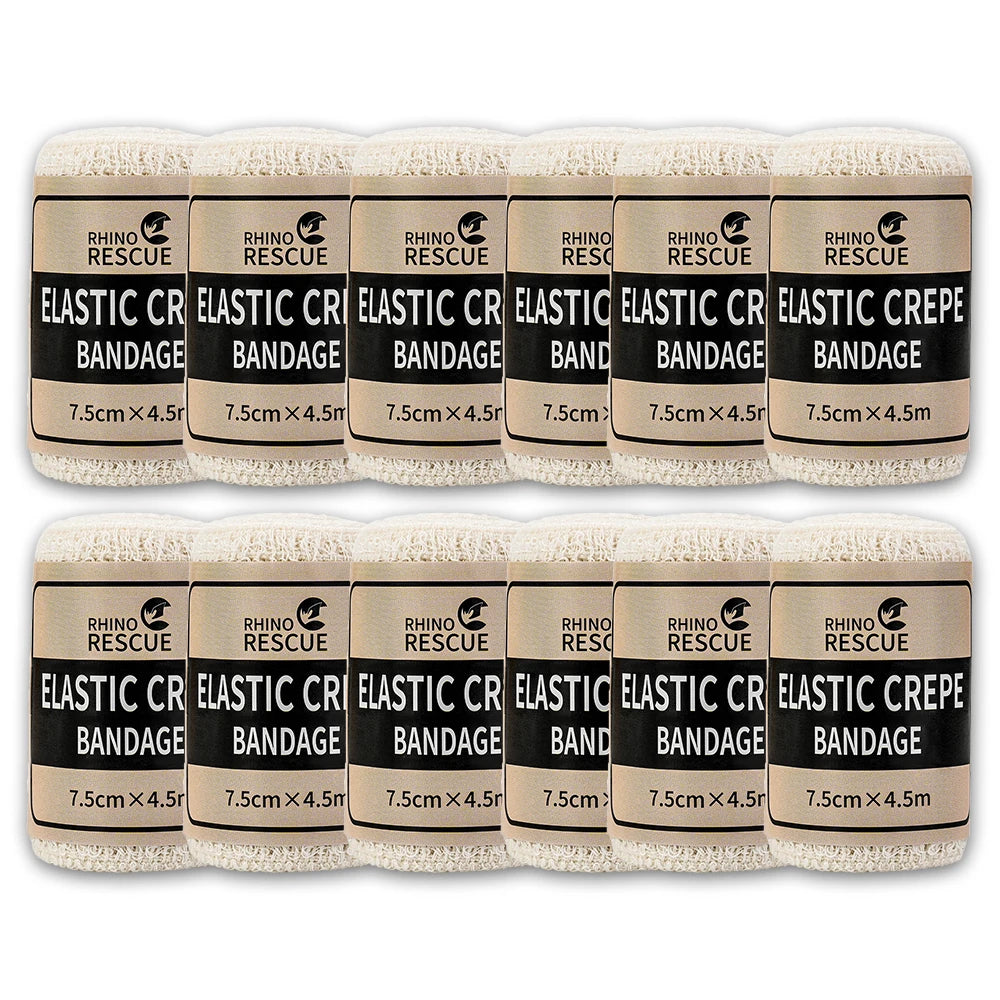 Elastic Crepe Bandage for Outdoor First Aid Support