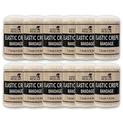 Elastic Crepe Bandage for Outdoor First Aid Support