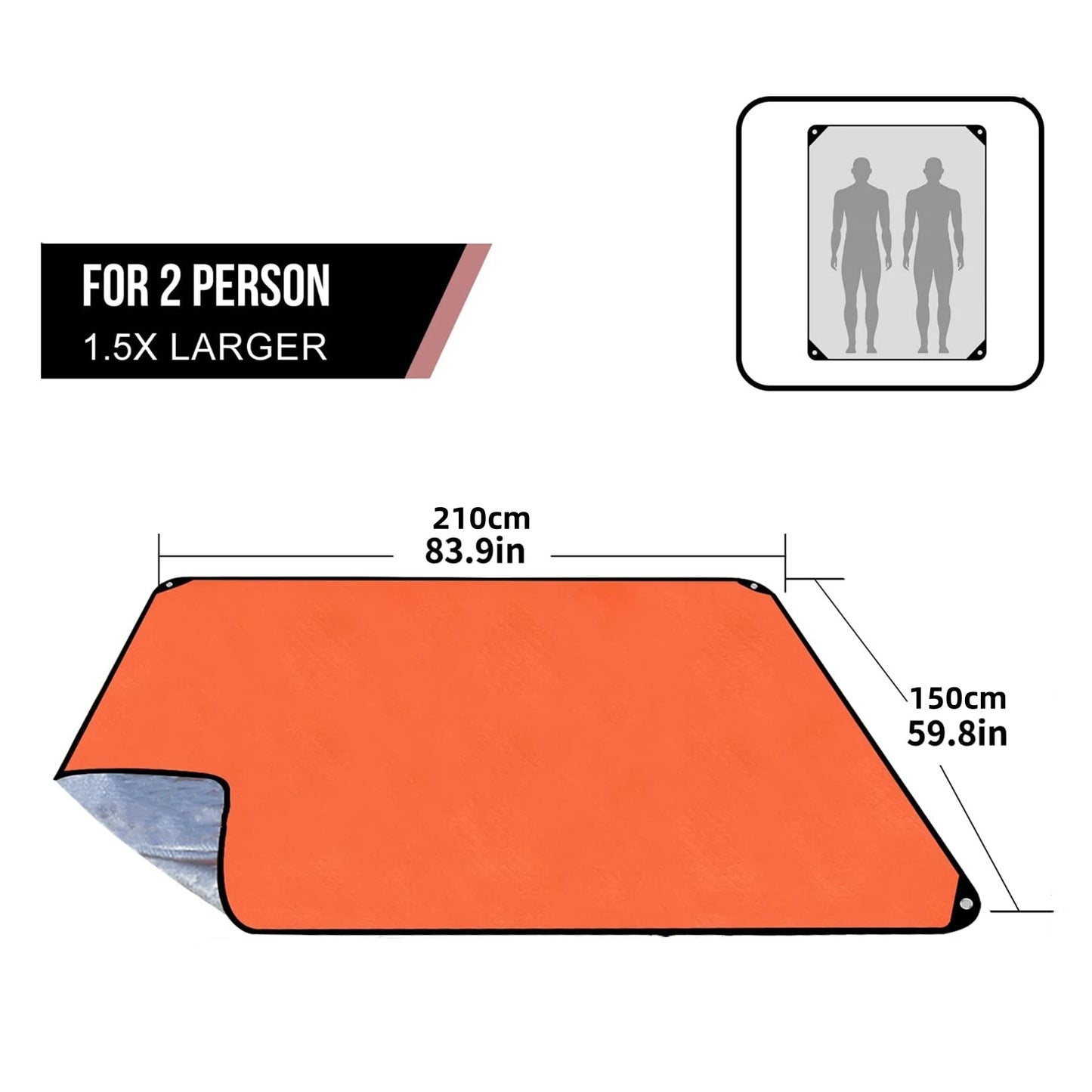Heavy Duty Survival Blanket for All-Weather Protection
