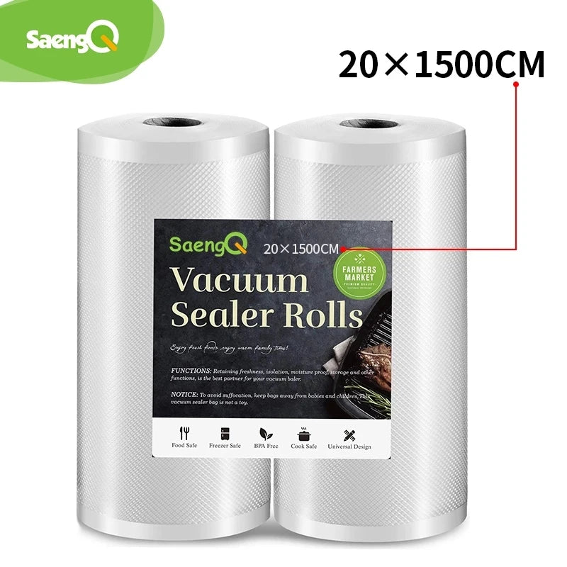 Vacuum Sealer Bags Rolls for Fresh Food Storage