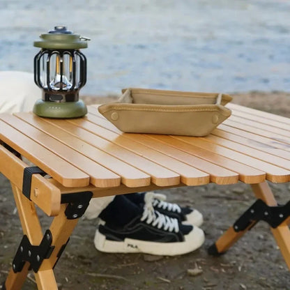 Portable Folding Camping Storage Tray – Stackable Organizer