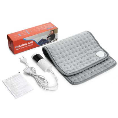 Electric Heating Pad for Back & Seat with 9 Heat Levels