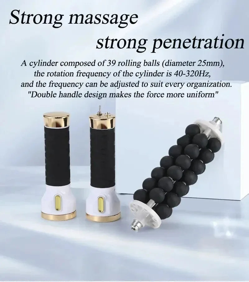 High Frequency Rolling Massage Roller for Muscle Relief
