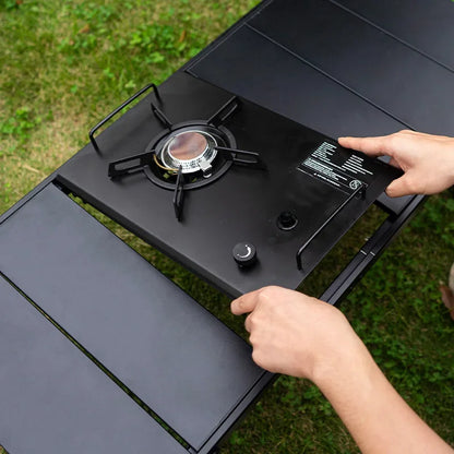 Folding IGT Camping Table with Adjustable Legs