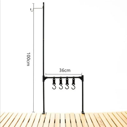 Camping Tableware Hanging Rack Space-Saving Organizer