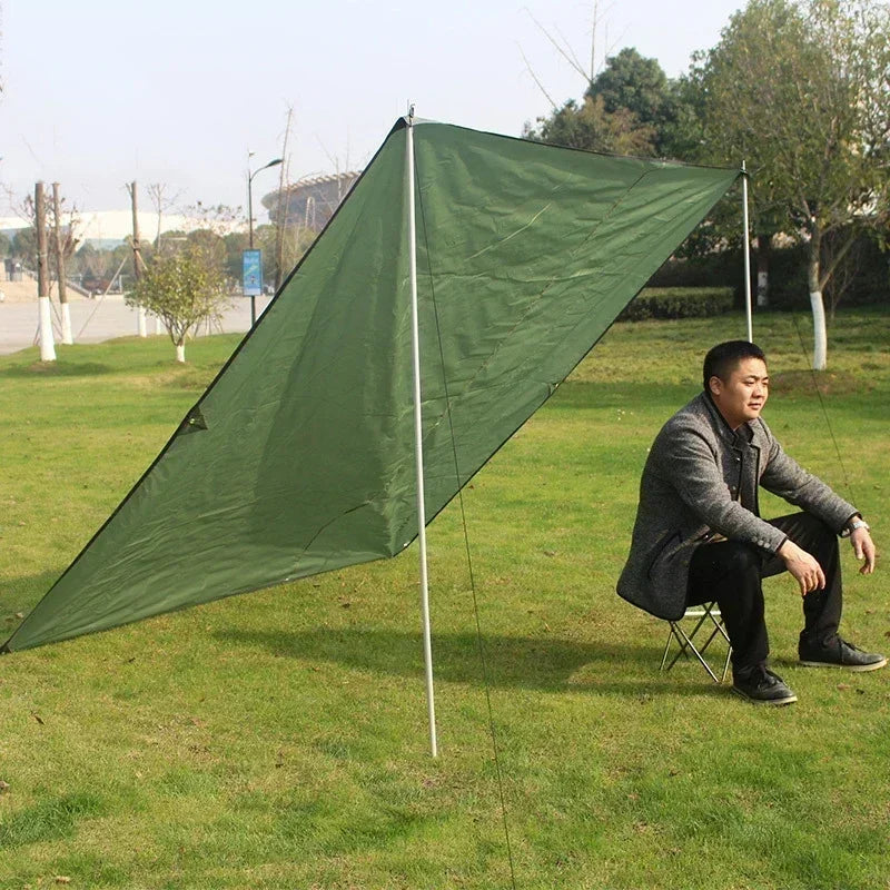 Multi-Functional Camping Tent Tarp – Waterproof & Sun Protection