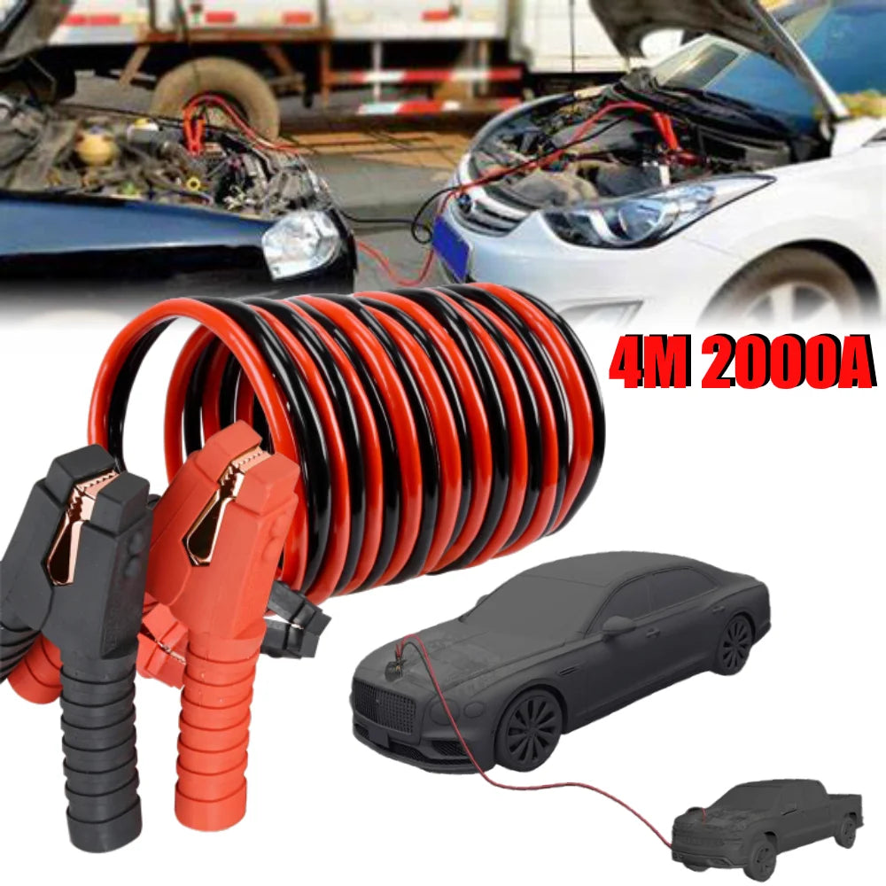 Heavy Duty Jumper Cables 2000A – Fast Emergency Start