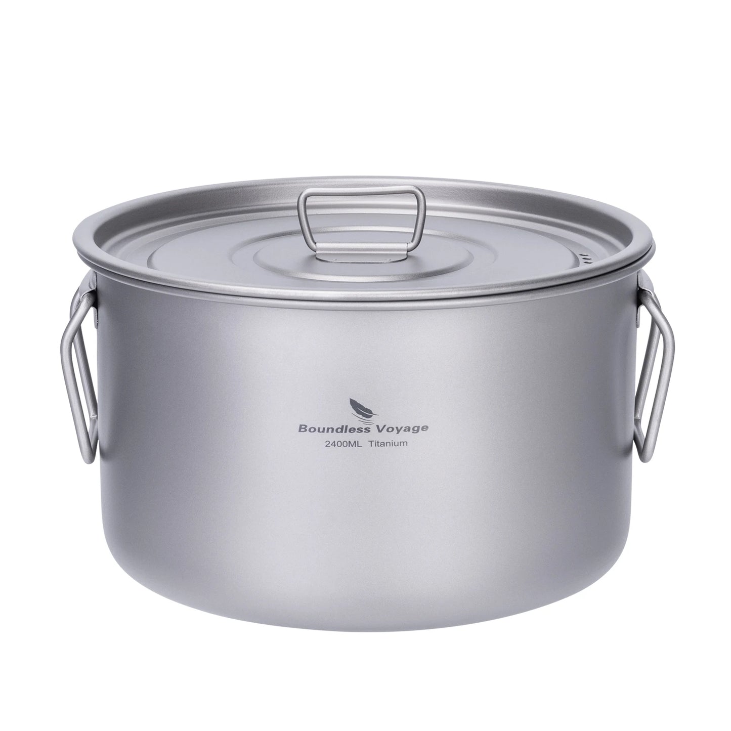 Titanium Outdoor Cooking Pot – Lightweight & Portable
