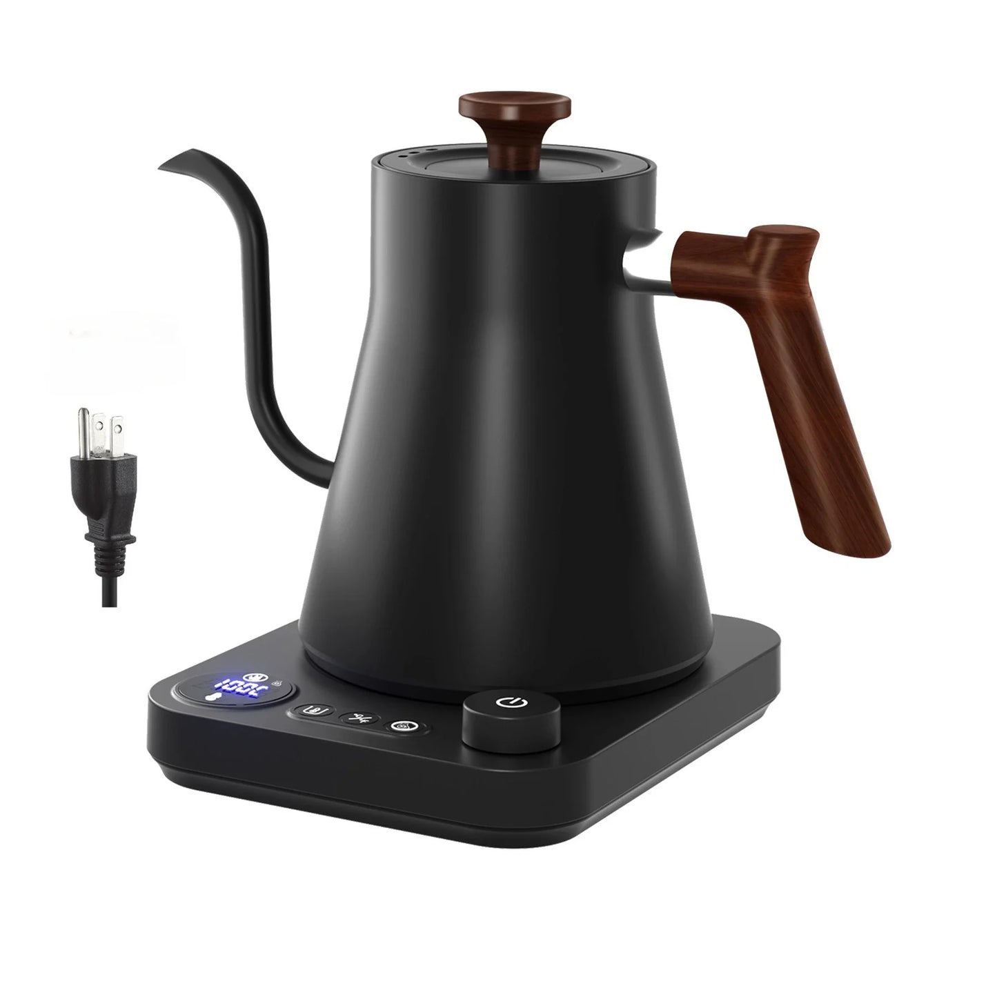 Electric Gooseneck Kettle 900ML Fast & Precise Brew