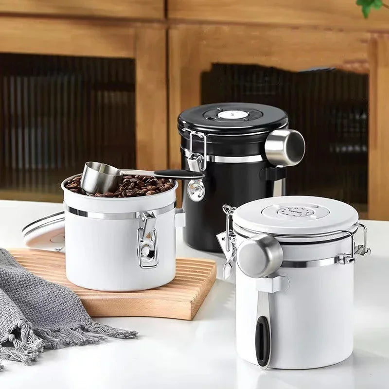 Airtight Coffee Storage Jar – Keep Beans Fresh Longer