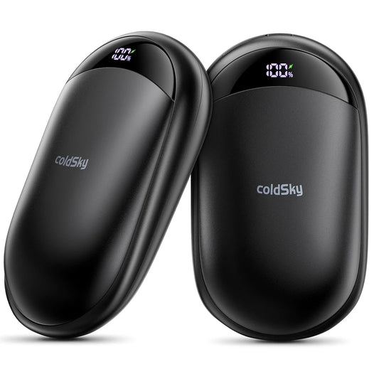 Rechargeable Magnetic Hand Warmers 2-Pack, 16H Heat