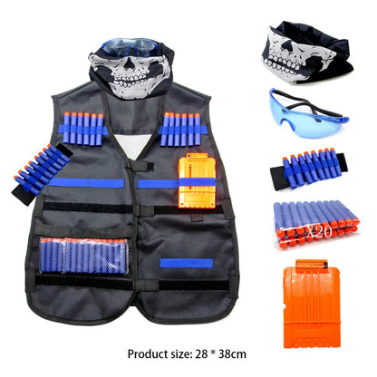 Kids Vest Suit Kit – Outdoor Game Protective Gear