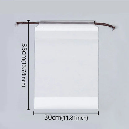 Transparent Drawstring Travel Bag Waterproof & Multipurpose