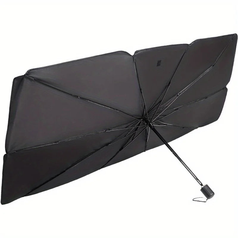 Car Sunshade – Retractable Windshield Heat Protection
