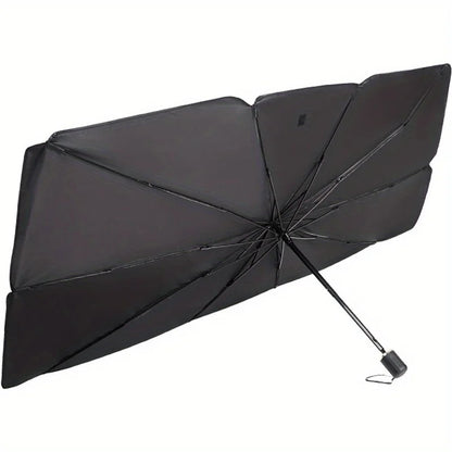 Car Sunshade – Retractable Windshield Heat Protection