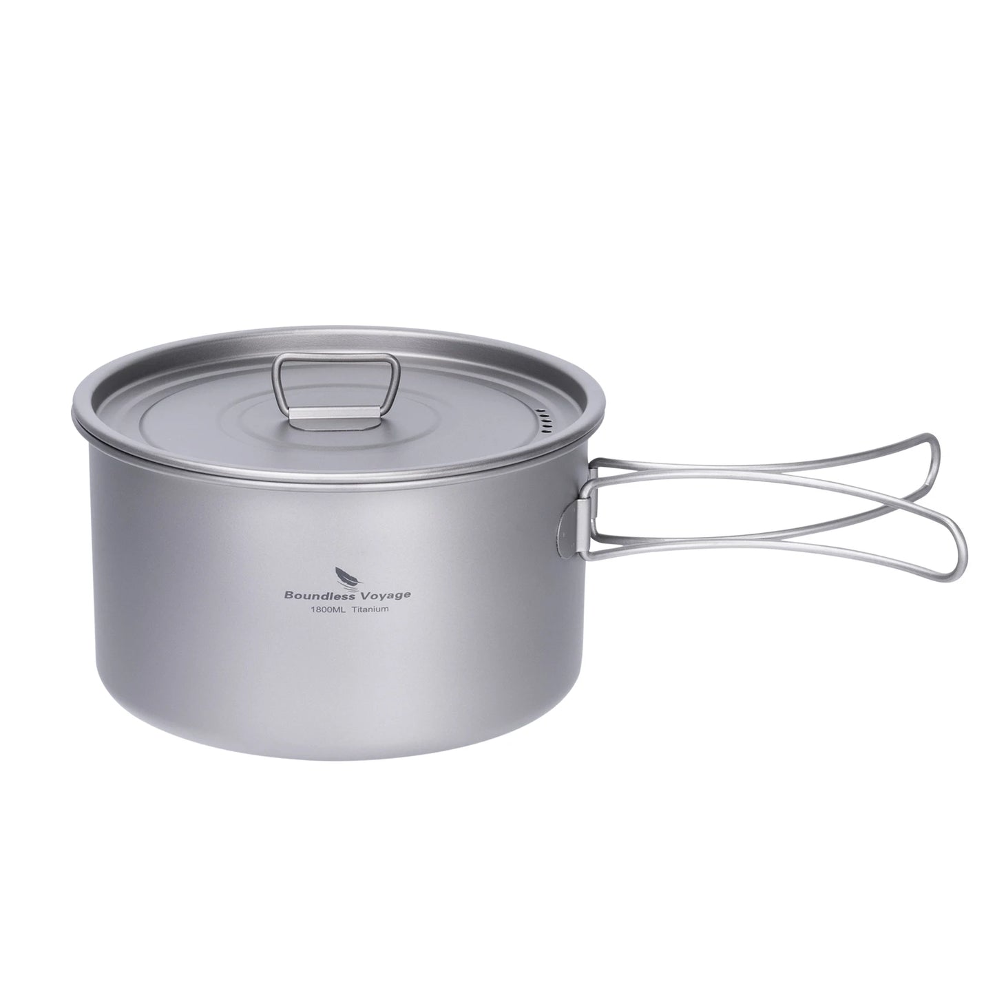 Titanium Outdoor Cooking Pot – Lightweight & Portable
