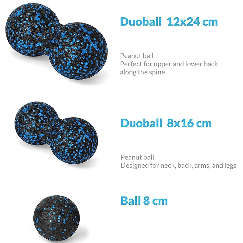 Massage Ball Set for Deep Muscle Recovery