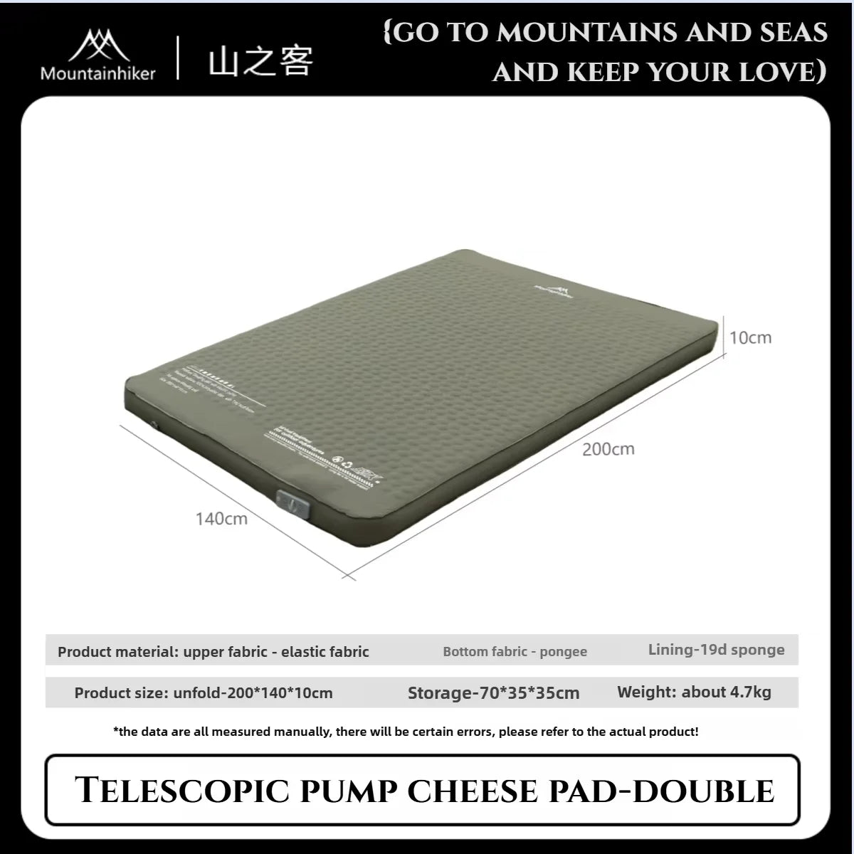 Self-Inflating Camping Mattress for Comfortable Outdoor Sleep