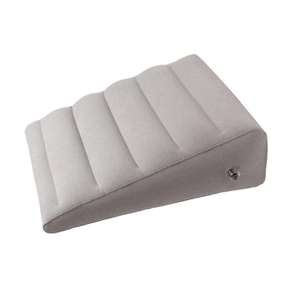 Inflatable Wedge Pillow for Travel Comfort & Relief