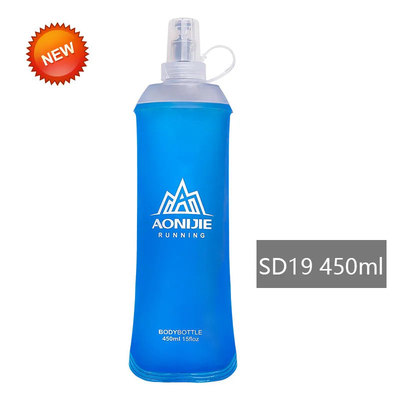 Folding Soft Water Bottle – 500ml Running & Hiking