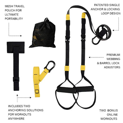 Suspension Training Strap for Full-Body Strength Training