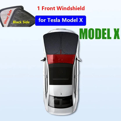 Tesla Window Sunshade – UV Protection for Front & Rear