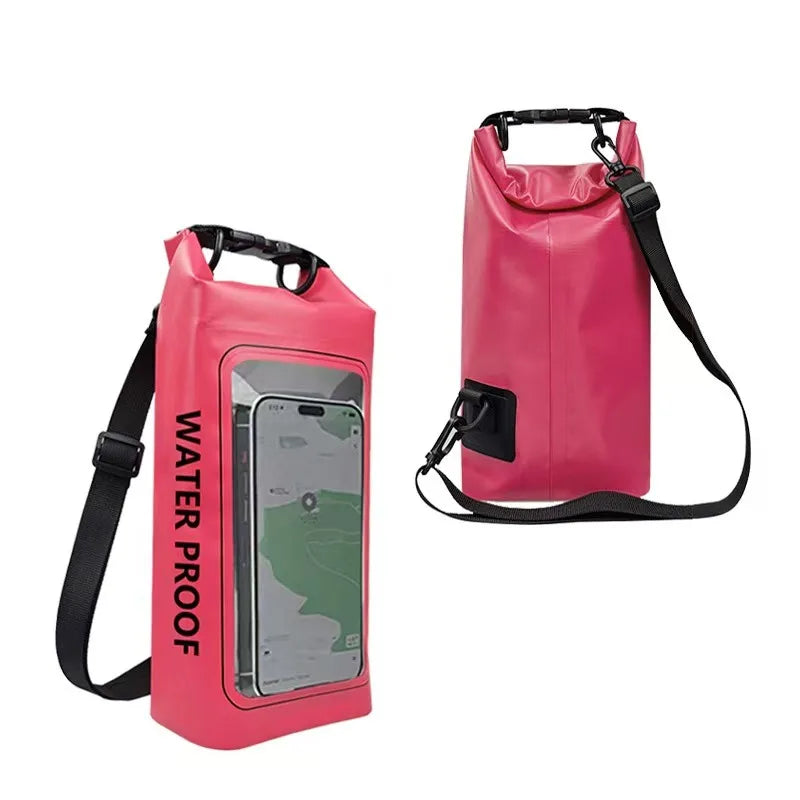 Waterproof Dry Bag with Phone Window for Outdoor Protection