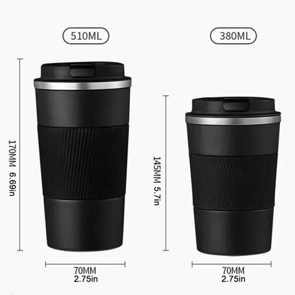 Stainless Steel Insulated Travel Mug – Leakproof & Portable