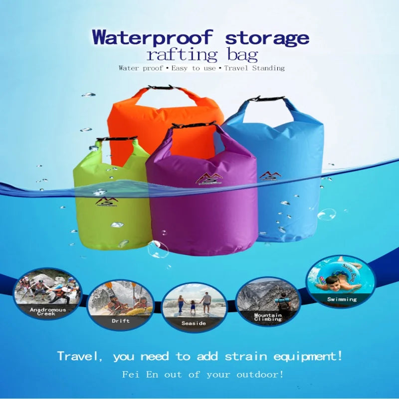 Waterproof Dry Bag for Camping & Kayaking Gear Protection