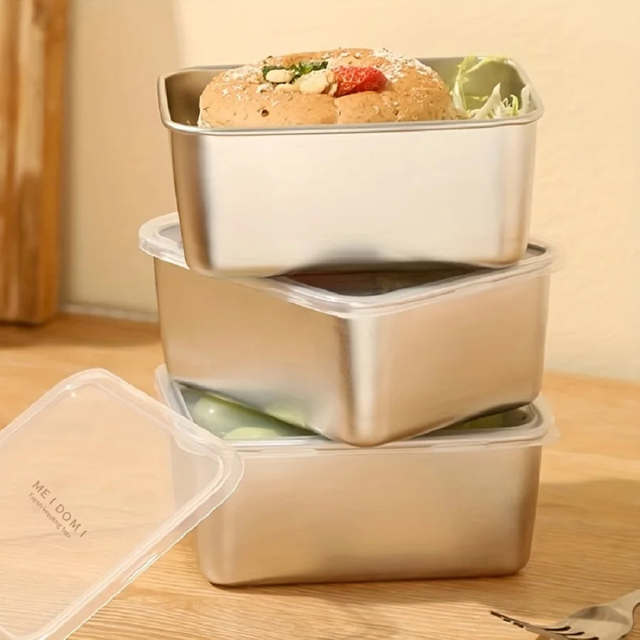 Stainless Steel Food Storage Container – Leakproof Freshness
