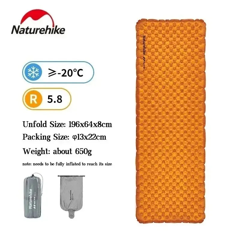 Inflatable Camping Sleeping Pad for Warm Comfortable Sleep