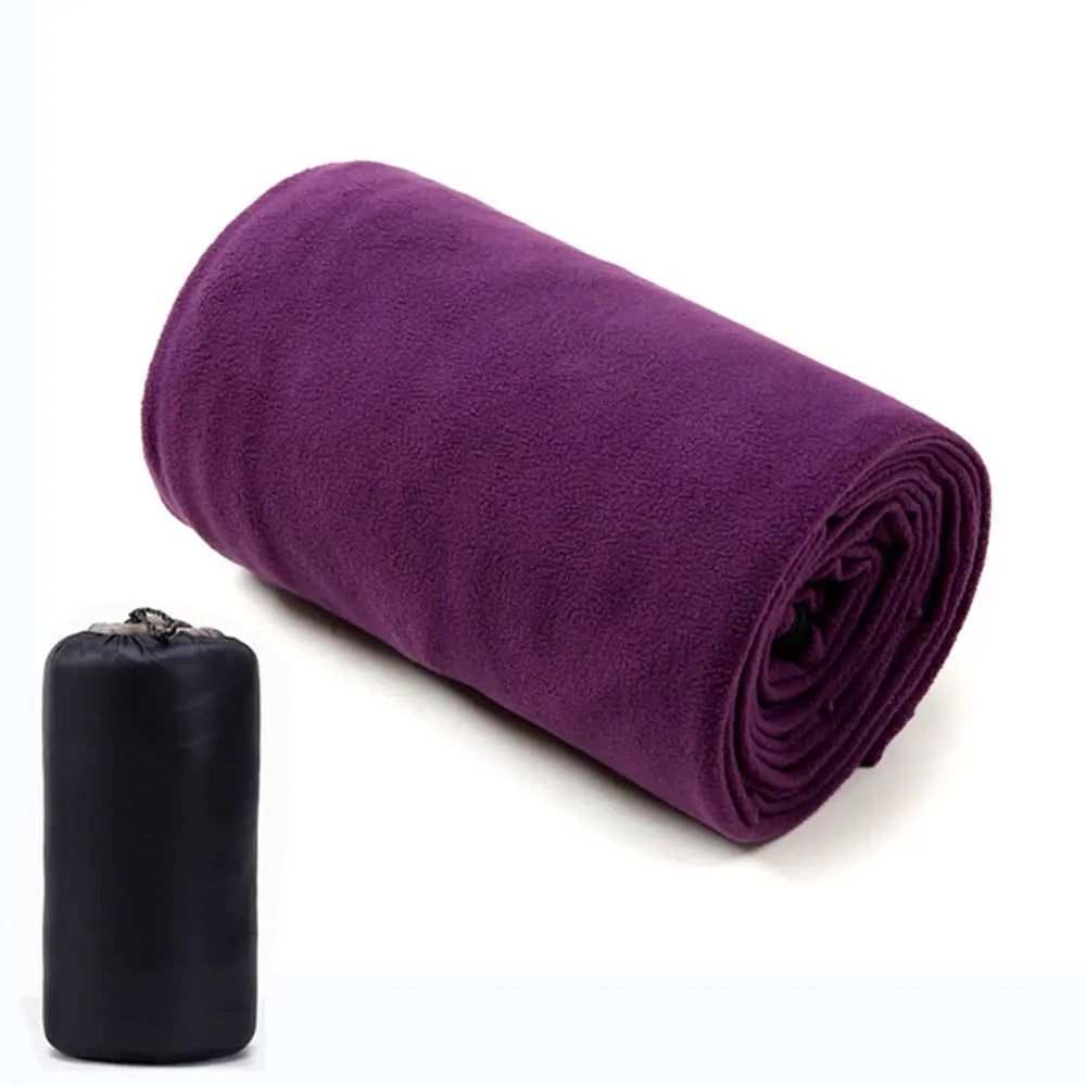Portable Fleece Sleeping Bag Liner Ultra-Light Warm