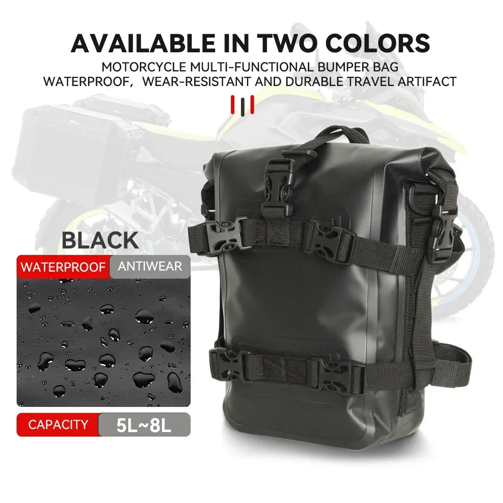 Waterproof Motorcycle Tool Bag 8L – Secure & Durable Storage
