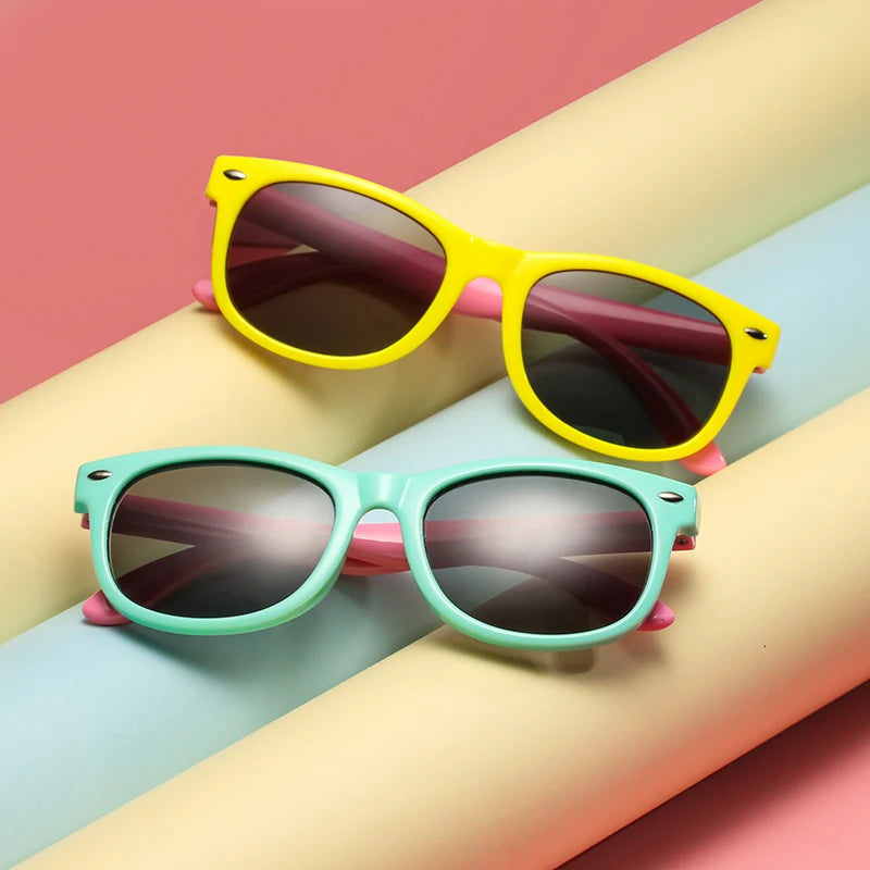 Kids Polarized Sunglasses – UV Protection & Flexible Fit