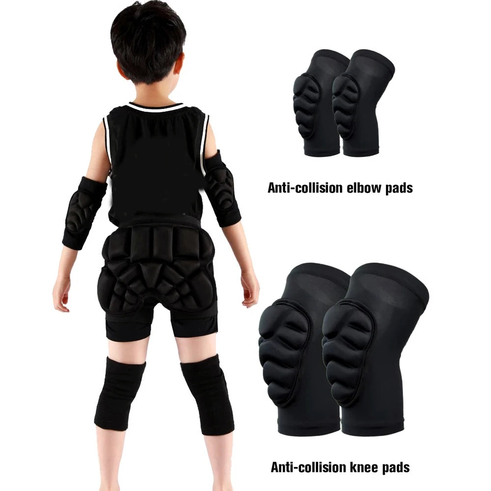Kids Knee & Elbow Pads – Soft Sport Protective Gear