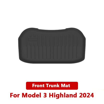 Tesla Model 3 Highland Trunk Mat Waterproof Protection