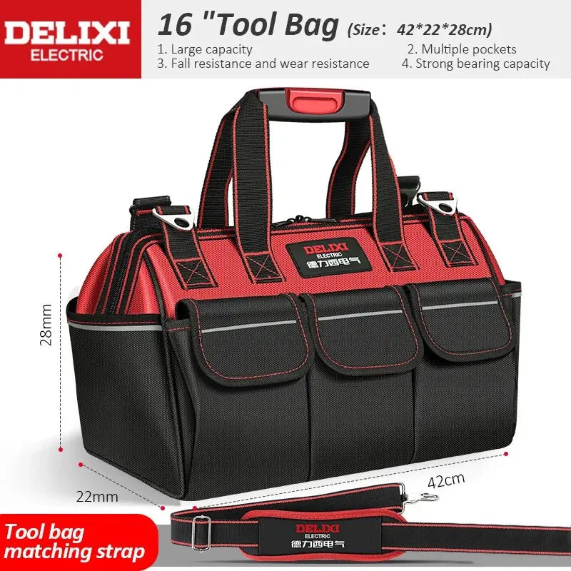 Waterproof Tool Bag with Large Capacity Storage