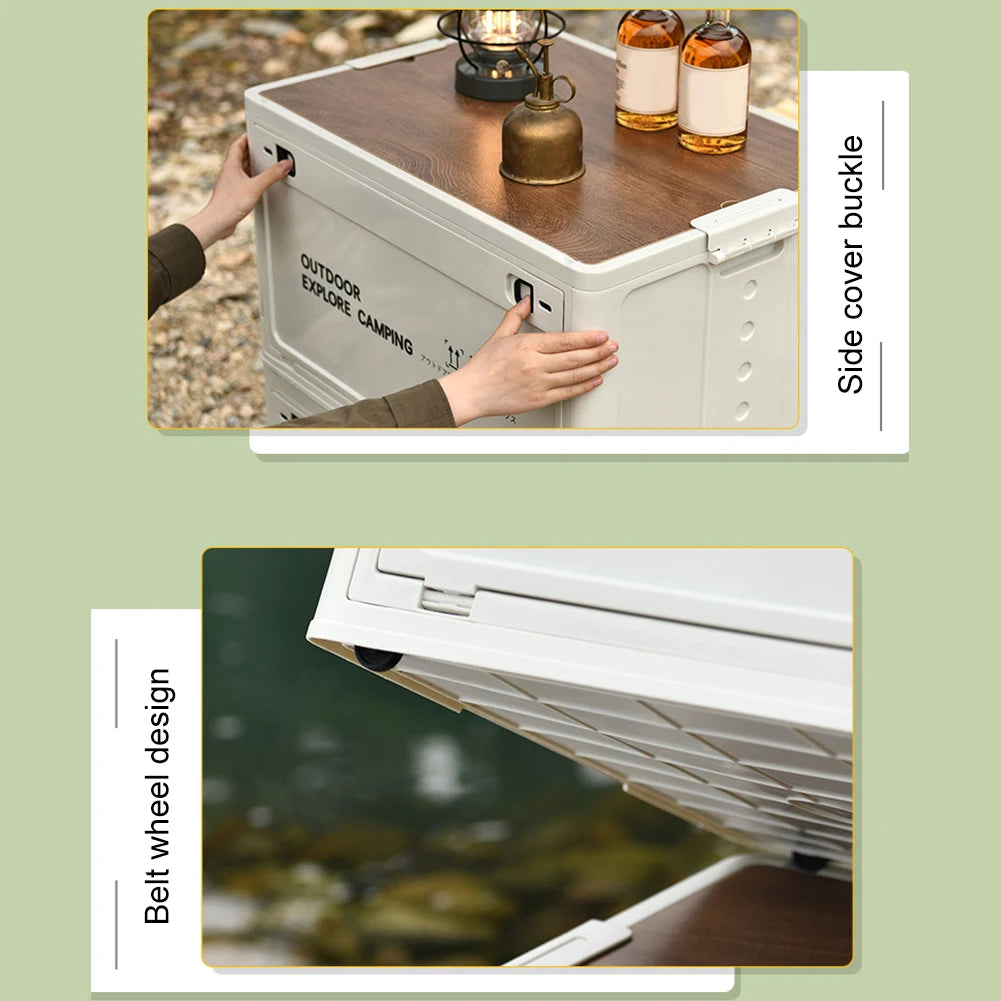 Collapsible Camping Storage Box – 30L Gear Organizer