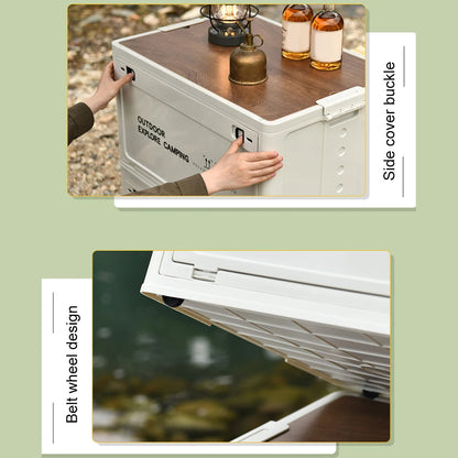 Collapsible Camping Storage Box – 30L Gear Organizer