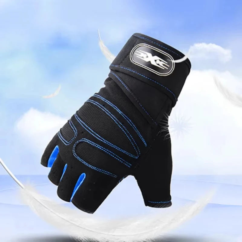 Gym Training Gloves with Grip & Wrist Support
