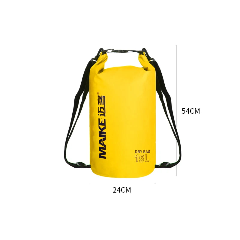Waterproof Dry Bag – 5L/10L/15L Outdoor Backpack
