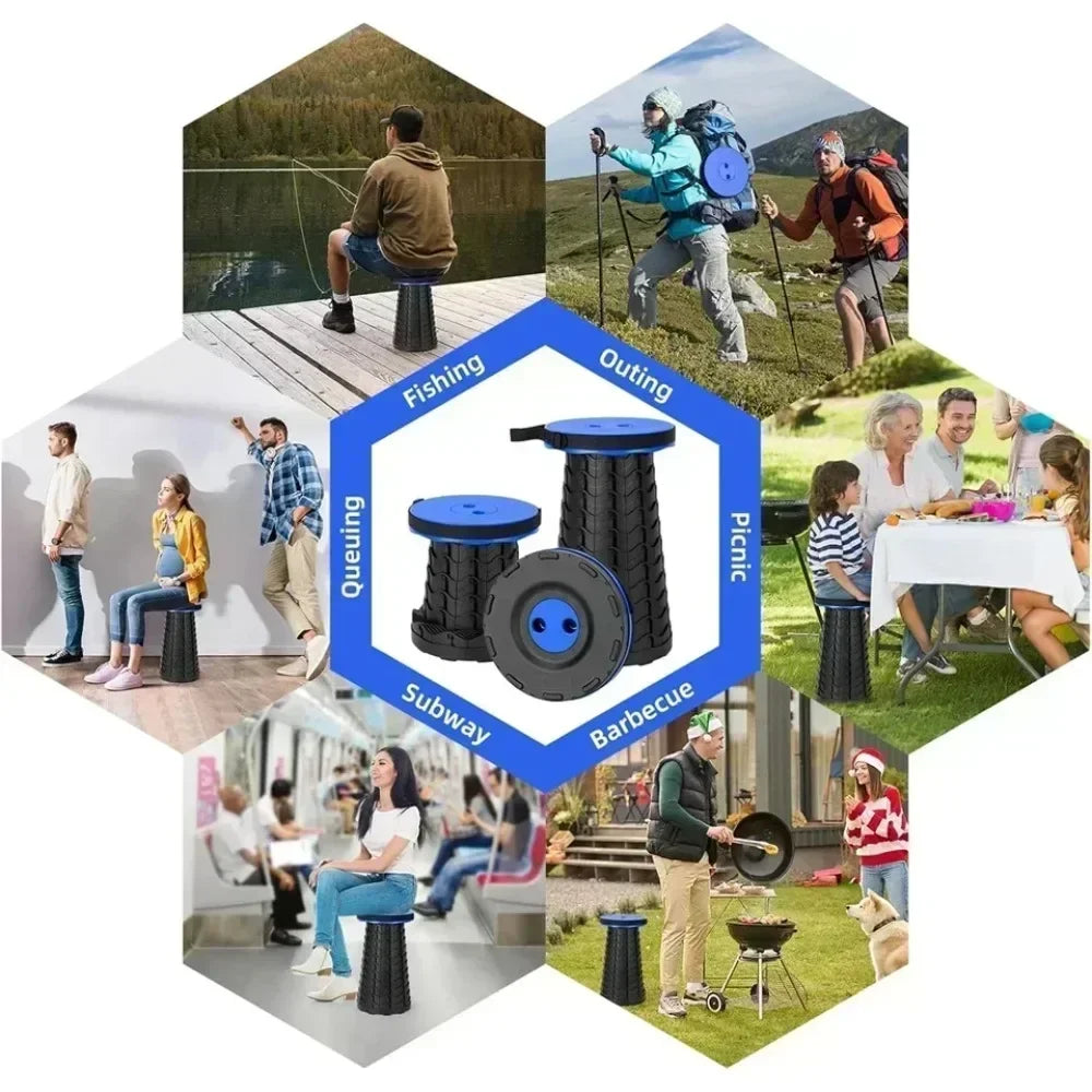 Lightweight Foldable Fishing Chair for Easy Outdoor Comfort