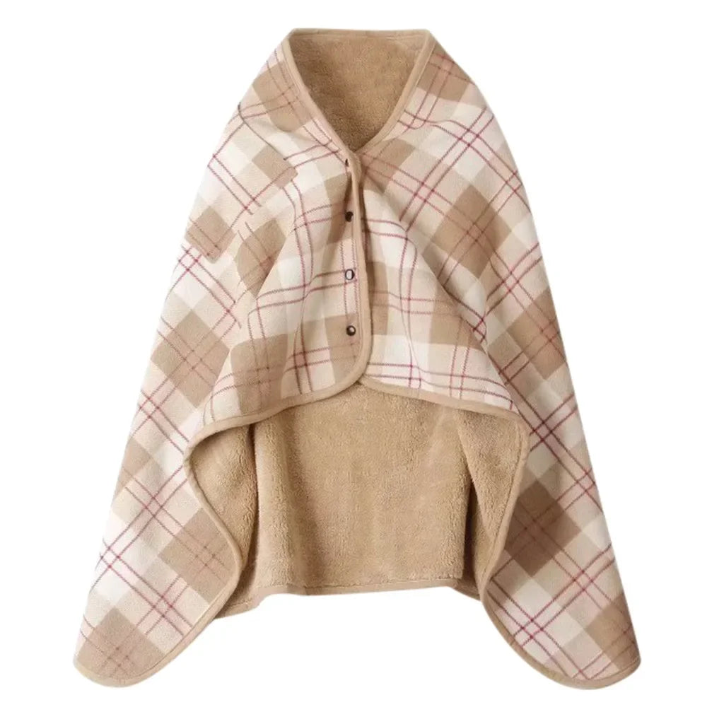 Travel Blanket Shawl – Soft Warm Outdoor Comfort