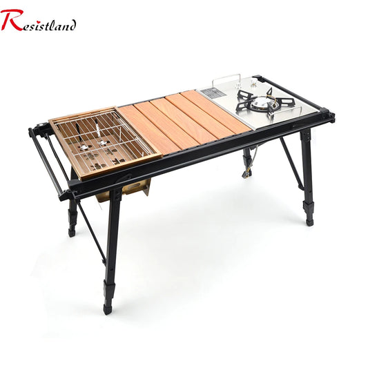 IGT Camping Table – Portable Outdoor BBQ & Picnic Desk