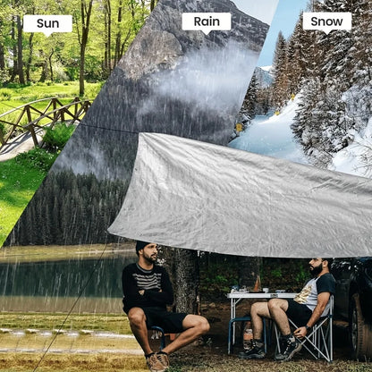 Thickened Sunshade Tarpaulin – Waterproof & UV Protection