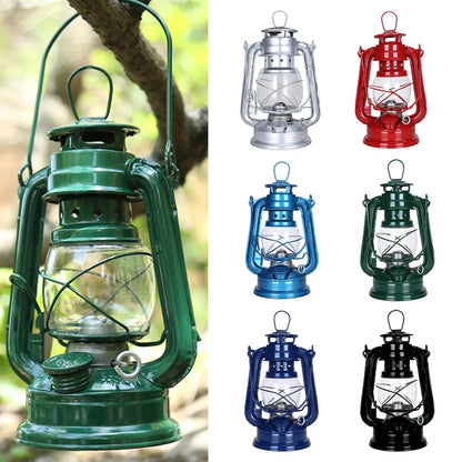 Retro Camping Lantern – Classic Kerosene Light for Campsites