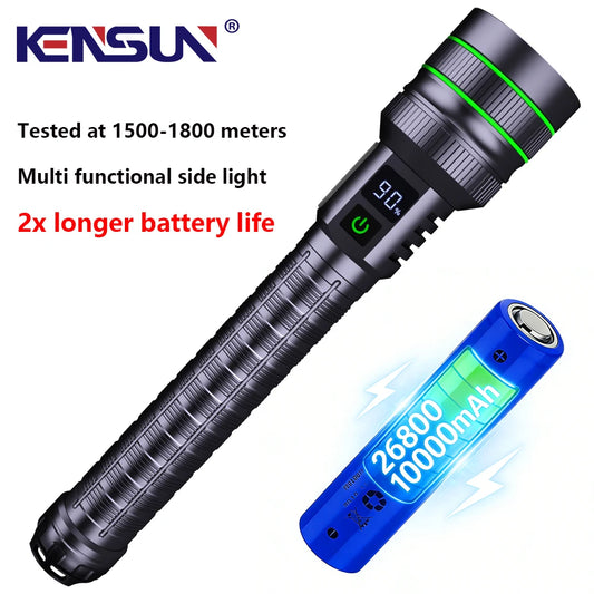 High Power LED Flashlight – USB Rechargeable Lantern