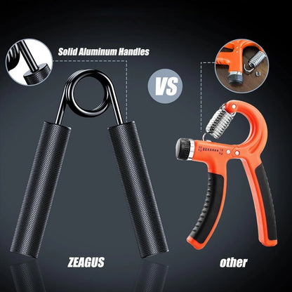 Metal Hand Grip Strength Trainer for Stronger Hands