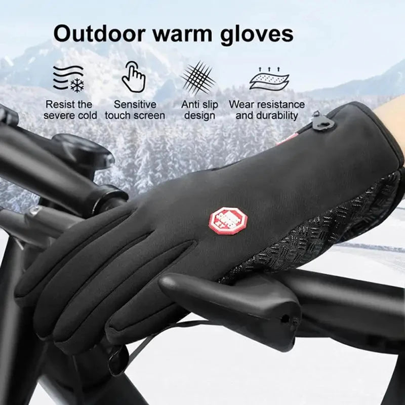 Winter Touchscreen Gloves for Warm Grip Outdoors