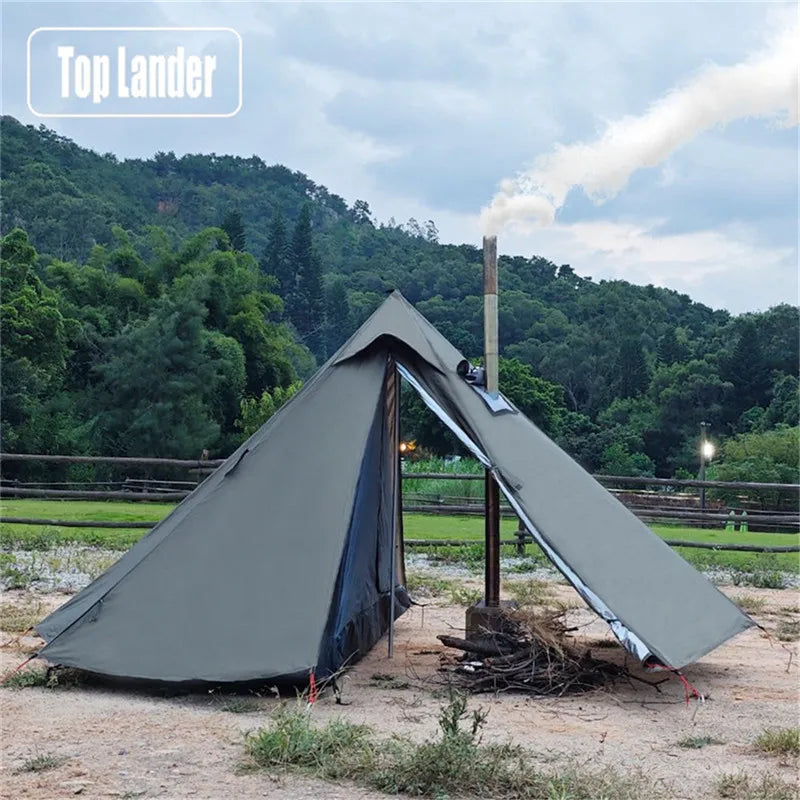 Hot Tent with Stove Jack Ultralight 1 Person Shelter